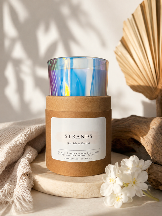 Strands (10 oz Double Wick) Luxury Scented Candle