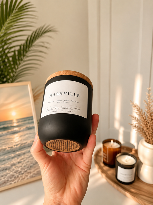 Nashville (10 oz Double Wick) Luxury Scented Candle