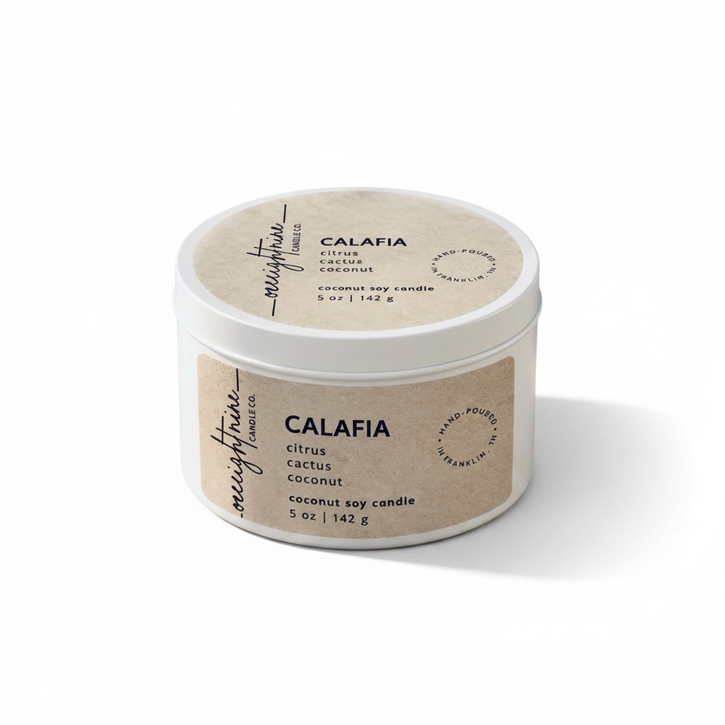 CALAFIA (5 oz Candle) Citrus | Cactus | Coconut