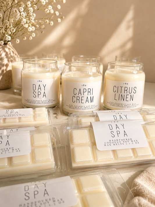 Capri Cream 9 oz Candle - Spa Collection