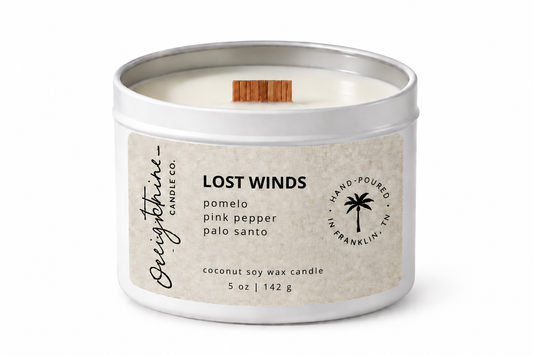 LOST WINDS (5 oz Candle ) pomelo | pink pepper | palo santo
