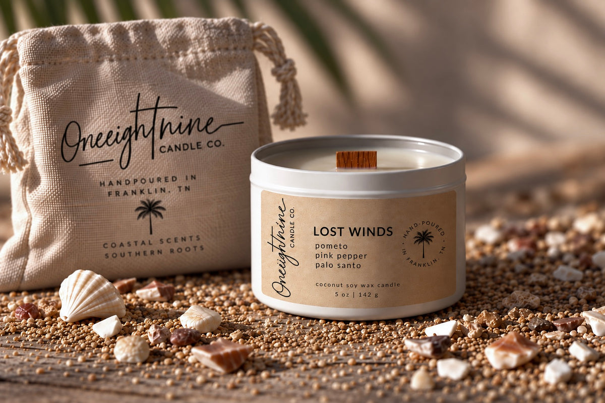 LOST WINDS (5 oz Candle ) pomelo | pink pepper | palo santo