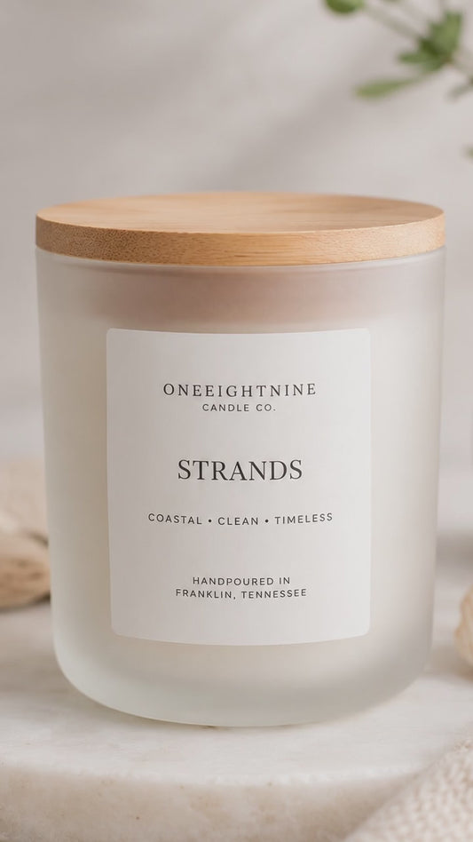 PREORDER: STRANDS (10 oz Double Wick) Holiday Collection